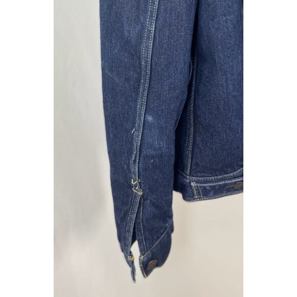 Levi’s Sherpa Denim Jacket L | Cozy Fall Layering Retro 90s Vibe - Picture 9 of 12